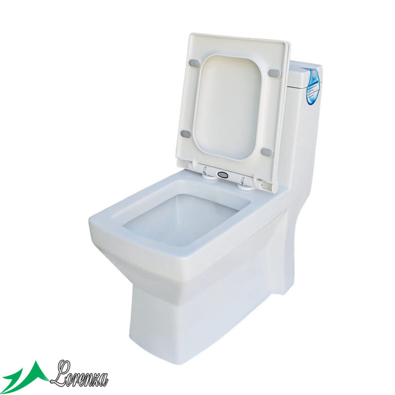 توالت فرنگی رسی لاریسا سفید (Rosi)